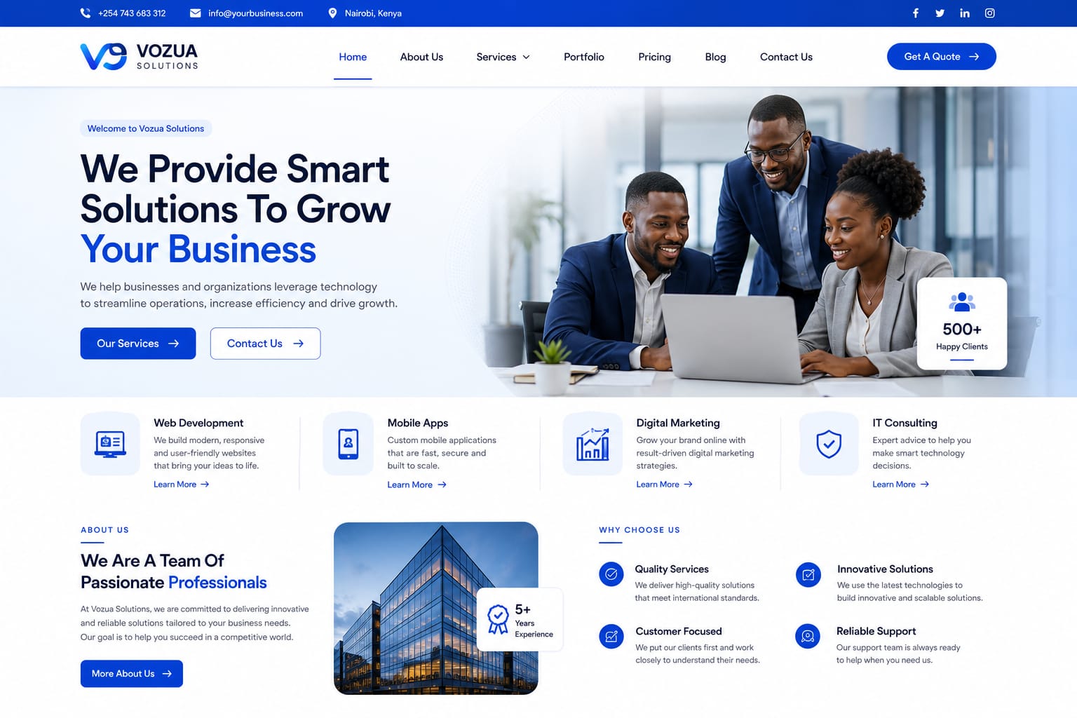 Business Website Development
